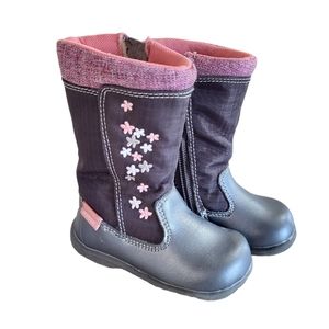 See Kai Run Waterproof Fall Girls rain Boots